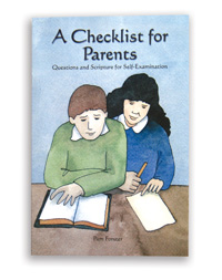 Checklist for Parents
